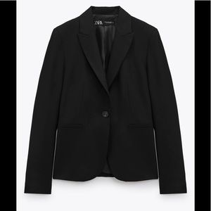 NWOT ZARA BLACK BLAZER